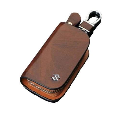 INKMILAN Car Key Cover PU Leather Remote Key Fob Case Bag | Car Key ...