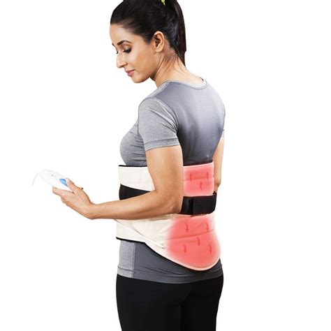 JSB H10 Orthopedic Electric Heating Pad - XL Waist Belt - Heat Therapy ...