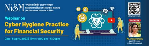 Webinar on Cyber Hygiene Practice for Financial Security - National ...