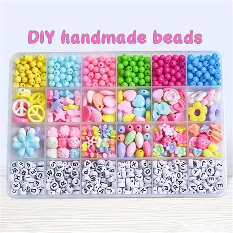 24 Grid Bead Kits for Girls Kids Crafts Girls Jewelry Making Kits ...