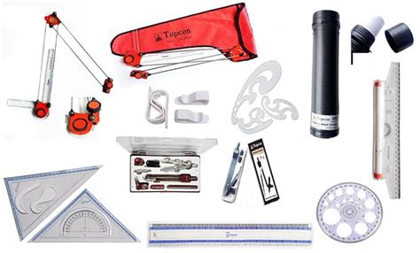 TOPCON Engineering Full Kit (Omega Type Mini Drafter,Deluxe Sheet ...