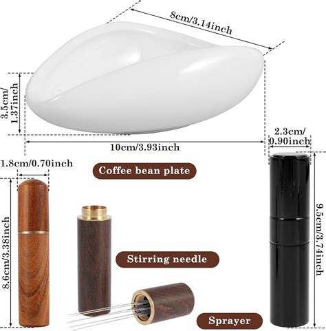 Janoiuc Coffee Bean Dosing Cup and 8ml Spray Bottle Set, India | Ubuy