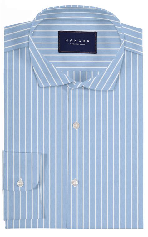 Light Blue Stripe Shirt - A.i. Perfect Fits