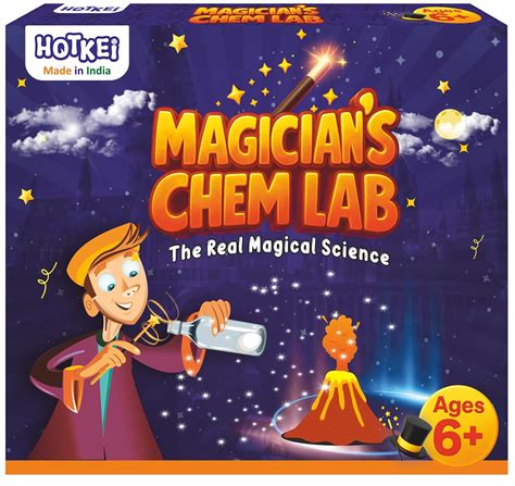 Buy HOTKEI Magicians Chem Lab Educational Science Magic Experiment Kit ...