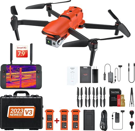 Buy Autel Robotics Drone EVO II Dual 640T Enterprise V2, Drone with ...