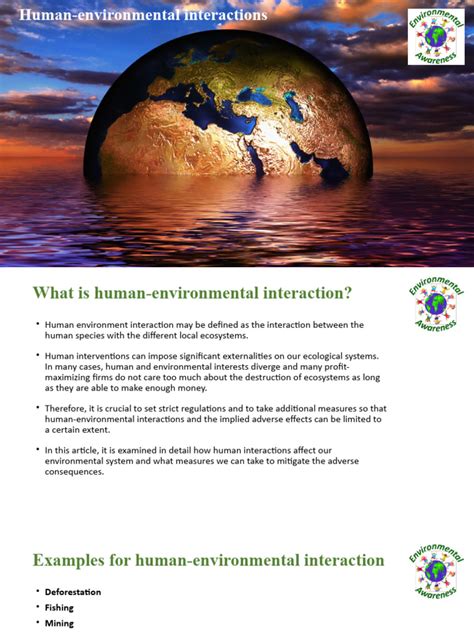 Image result for Human Environment Interaction Projects