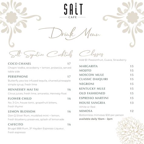 Menu – Salt