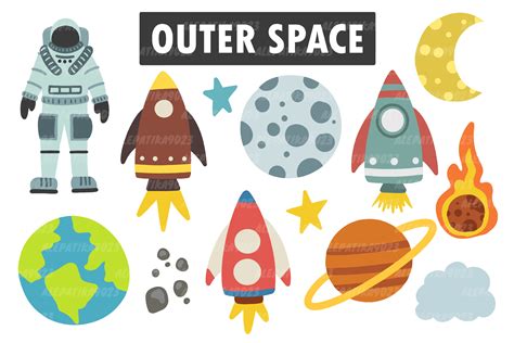 Outer Space Clip Art Free Space Clipart Images | FreeImages