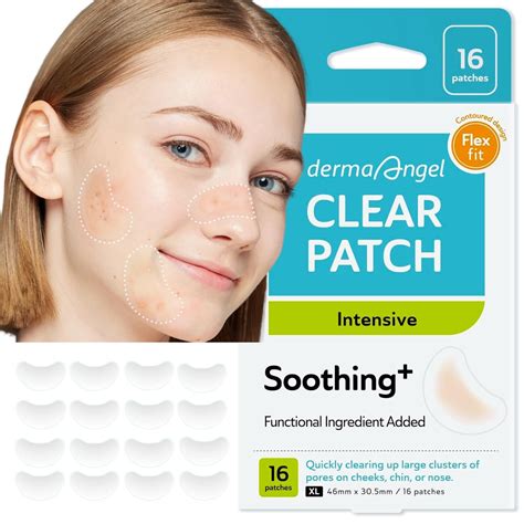 DERMAANGEL DERMA ANGEL Large Pimple Patches for Nose Chin and India | Ubuy