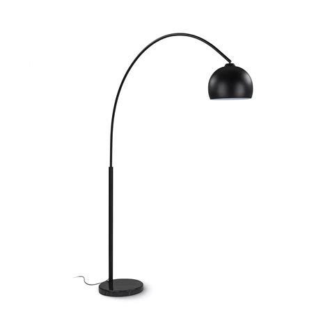 Crescent Matte Black Floor Lamp | Article in 2025 | Black floor lamp ...