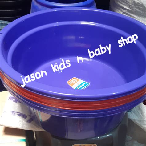 Jual Baskom plastik 24/Bak air plastik 24/Baskom air plastik 24/Ember ...