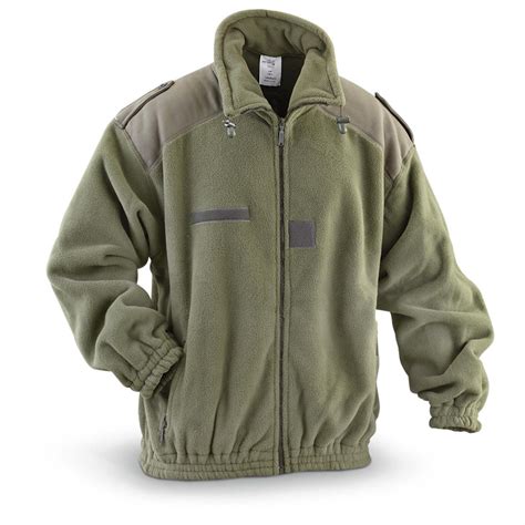 France fleece jacket OLIVE new | Army surplus MILITARY RANGE