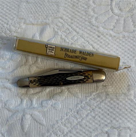 Vintage SCHRADE Pocket Knife . Walden . Made in USA . 863 Schrade - Etsy