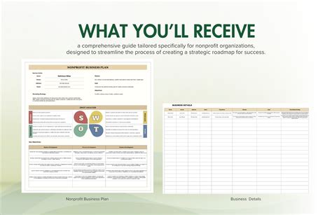 Free NonProfit Business Plan Template 的图像结果