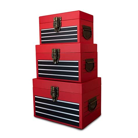 Tool Chest Paperboard Boxes (Set of 3), Tool Party Gifts, Tool Party ...