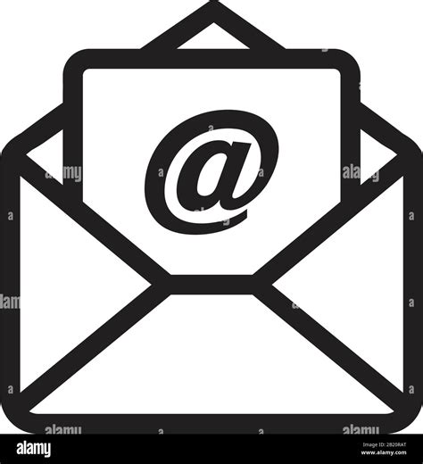 Mail Clip Art Black And White at Charlie Oppen blog