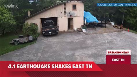 Ring Camera footage shows effects of East TN earthquake | wbir.com