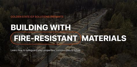 Igniting Innovation by Building with Fire Resistant Materials, San Jose ...