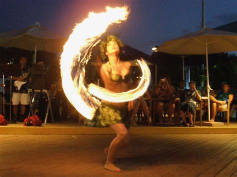 Hawaiian Fire Dancer