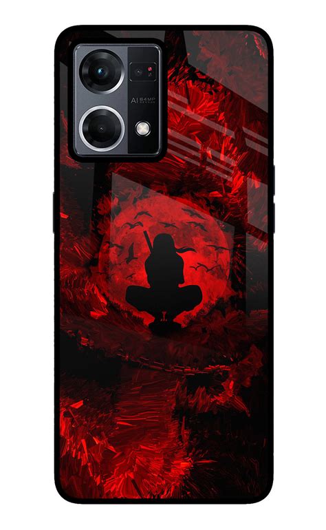 Buy Now Itachi Uchiha Glass Case for Oppo F21 Pro 4G Online | Casekaro