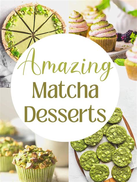 15 Amazing Matcha Desserts - Oh, That's Good