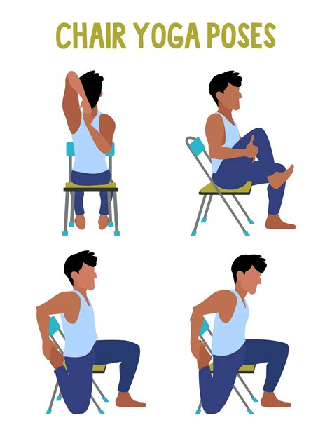 Chair Exercises For Seniors - 20 Free PDF Printables | Printablee