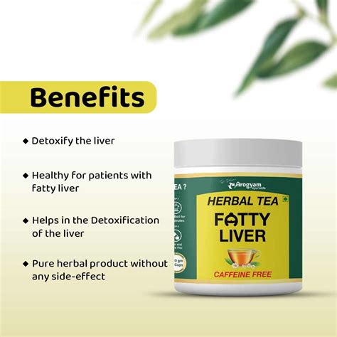 Fatty Liver Tablets & Herbal Tea Combo -Ayurvedic Liver Detox Solution ...