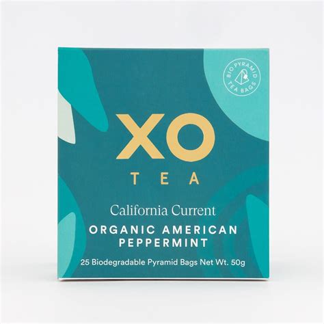 California Current - Organic American Peppermint Tea - XO Teas