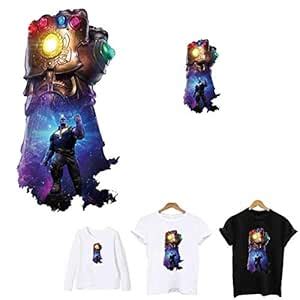 SMARTBUYER :Thanos Infinity Gauntlet Stickers Iron on Patches ...