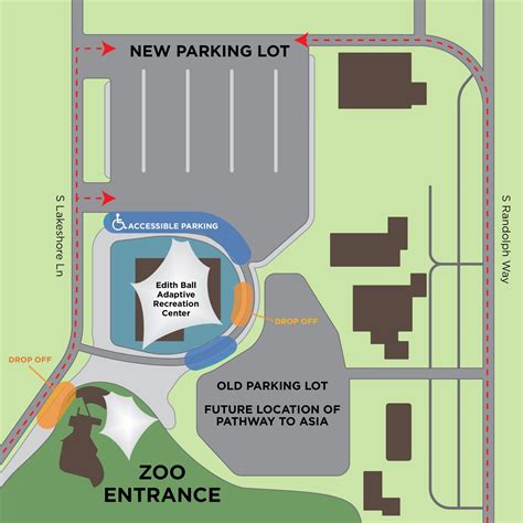 Parking Map & Directions – Reid Park Zoo