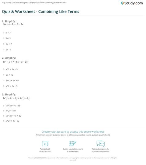 Image result for Multi-Step Equations with Like Terms