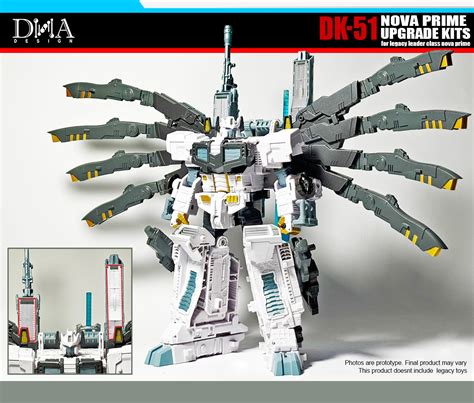 DNA Design DK-51 Legacy Nova Prime Upgrade Kit - Transformers News ...