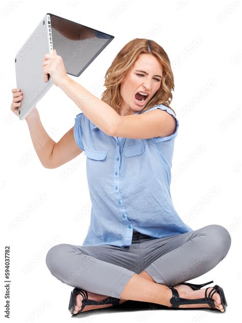 Image result for Lady Destroying Computer
