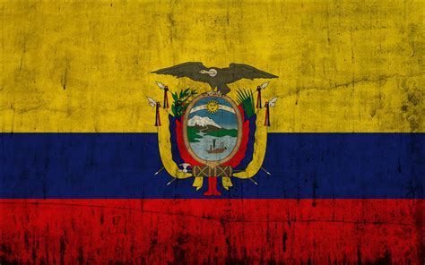 Download National Flag Of Ecuador Wallpaper | Wallpapers.com