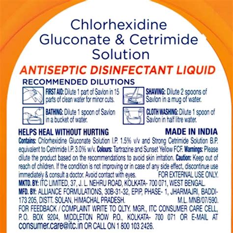 Savlon Antiseptic Disinfectant Liquid, 100 ml Price, Uses, Side Effects ...