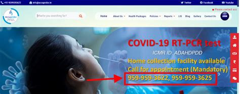 Book COVID-19(Coronavirus) test Home Collection at Accuprobe ...