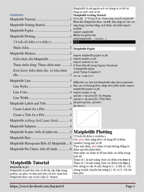 Image result for Matplotlib and Python Instructions