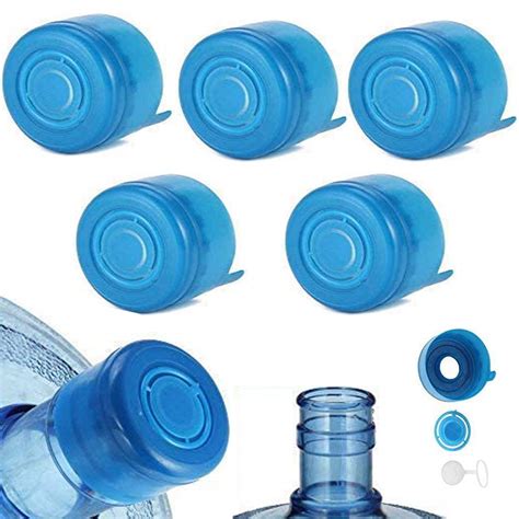 Buy Non Spill Caps,Reusable 55mm 3 and 5 Gallon Water Bottle Snap On ...