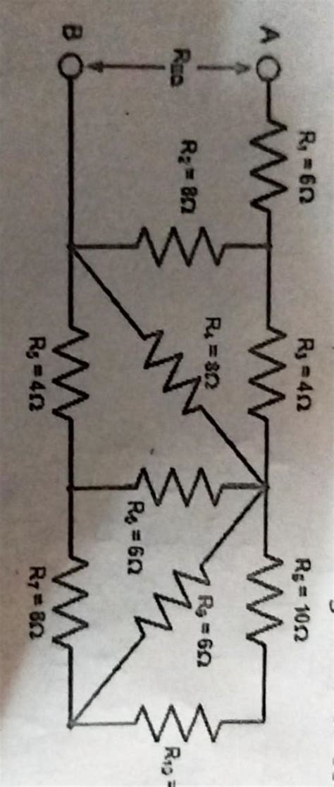 Find the equivalent resistance Req for the combination - Brainly.in