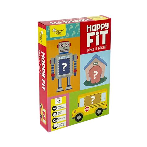 Buy Clever Cubes Happy FIT: Educational Games for 2+ Years. Perfect for ...