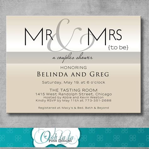 Invitation Ideas For Couples Shower at Justin Northcote blog