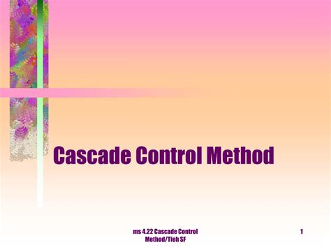 Image result for Cascade Control Tutorial