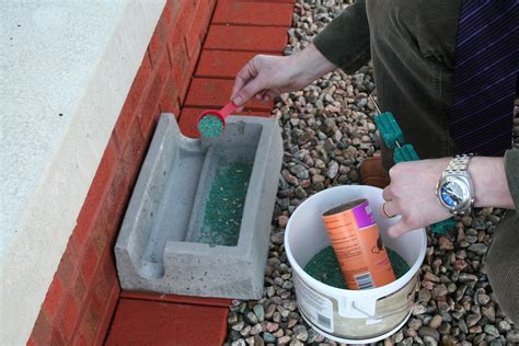 Concrete Rat Bait Box