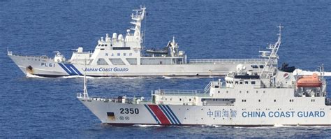 日媒直击中日船只在钓鱼岛海域展开一对一较量-清华大学国防网