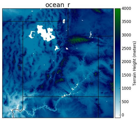 Python True Color Map 的图像结果