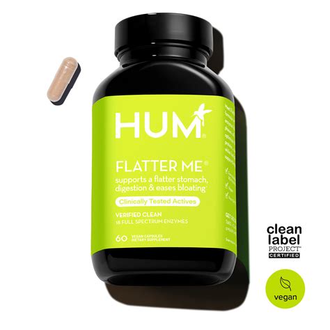 Flatter Me | Best Bloat Relief Supplement with Digestive Enzymes - HUM ...