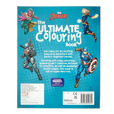 Buy Marvel Avengers: The Ultimate Colouring Book for GBP 1.99 | Card ...