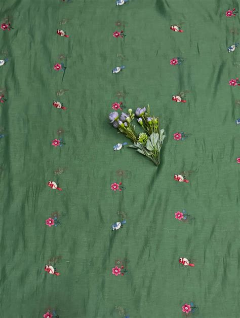 197 Pure Mal Cotton Green Suit Fabric/ CKC Mal Cotton – Studio CKC