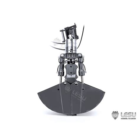 scm-modellbau - Lesu hydr. Zweischalen Greifer mit Rotator 270° für L ...