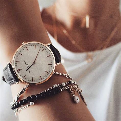 Ladies leather on sale strap watches uk